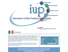Tablet Screenshot of iupcorp.com
